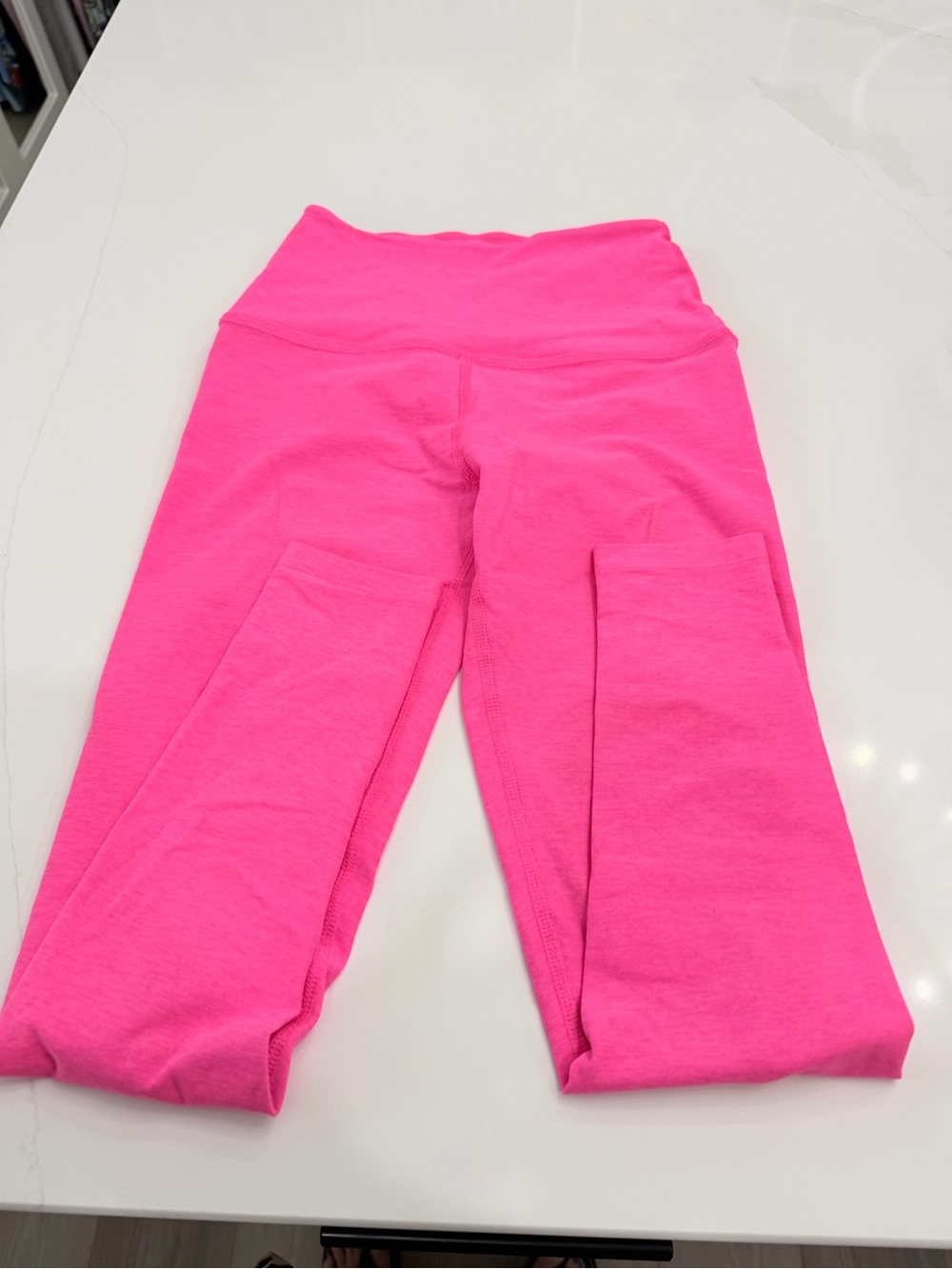Beyond Yoga Hot Pink High-Waist Leggings